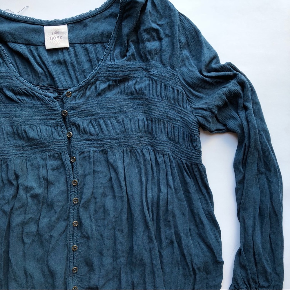 Super Cute Blue Blouse